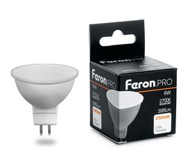 Светодиодная лампа FERON PRO LB-1606 MR16 G5.3 6W 2700K OSRAM LED 38083 