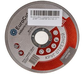 Диск отрезной по металлу 125*1,2 мм A46TBF EuroCut EC-125. 01 