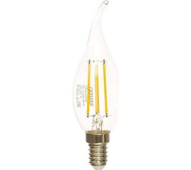 Лампа Gauss LED Filament Свеча на ветру E14 7W 580lm 4100K 104801207-S 