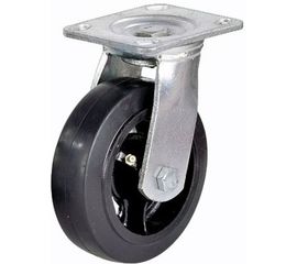 Колесо большегрузное обрезиненное поворотное SCD63 160 мм MFK-TORG 1083160 