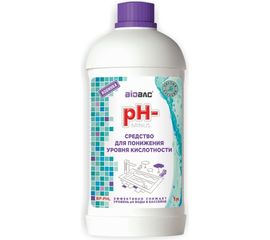 Средство BIOBAC PH-Пул минус для бассейнов, 1л BP-PHL 