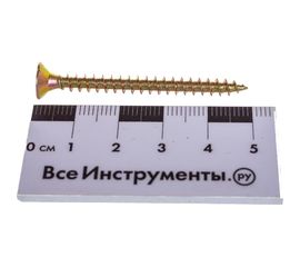 Саморез КРЕП-КОМП желтый цинк POZY 4,5х50 400шт жд4550ф 