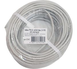 FTP4 DORI Кабель cat.5e/4 пары CU 25м, шт 12162 
