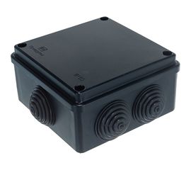 Распределительная коробка Промрукав для о/п безгалогенная HF черная 100х100х50 40-0300-9005 