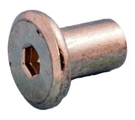 Мебельная латунированная гайка ЕВРОПАРТНЕР М6х15 16шт. 6 2426 4 