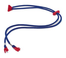 Шнурок для открытых очков с заушниками Uvex Дуо-Флекс синий с красным 9959003 