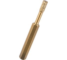 Сверло-коронка алмазное с воском (6x80 мм; HEX9.5 мм) D.BOR 121601020600 