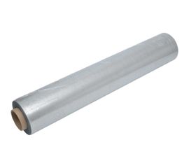 Стрейч пленка второй сорт ПАКПОЛИМЕР серая 500мм 1200гр 23мкм 