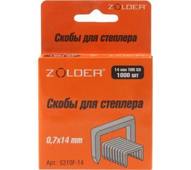 Запасные скобы ZOLDER 14 мм тип 53, 1000 шт. 5310F-014 