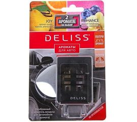 Мембранный освежитель воздуха для автомобиля Deliss DUO Romance и Joy 2 аромата AUTOD004.03/01 