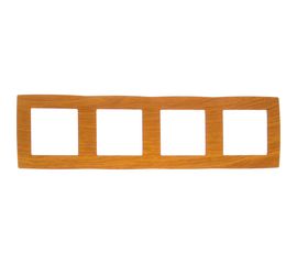 Рамка ЭРА 12500407 на 4 поста, ольха Б0014777 
