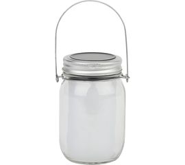 Садовый светильник на солнечной батарее ЭРА SL-GL14-JAR-3 стекло, металл, 13.5 см, прозрачный Б0032580 