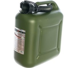 Канистра для ГСМ вертикальная, 10 л пластиковая, усиленная STELS 53126 