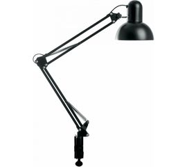 Настольный светильник FERON под лампу E27, max 60W, 230V на струбцине, черный, DE1430 24233 