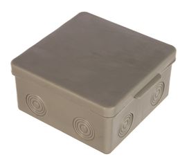 Распаечная коробка ЭРА открытой установки КОР 100х100х50мм без гермовводов 8 вх. IP54 Б0037440 