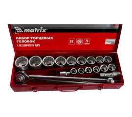 Набор торцевых головок MATRIX 13536 