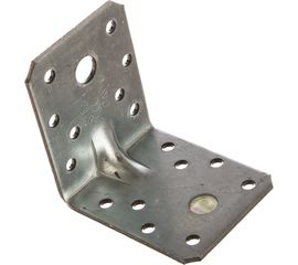 Перфорированный уголок GAH ALBERTS усиленный, оцинкованный 70х70х55х2,5мм, 336462 