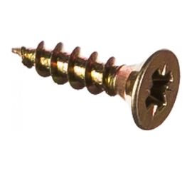 Универсальный саморез Tech-Krep 12х3,0 мм 500 шт желтый, коробка с окном 102223 