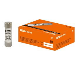 Плавкая вставка TDM ПВЦ-С3 14х51 40А SQ0729-0020 