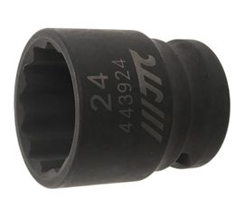 Торцевая головка JTC ударная 12-гранная 1/2x24 мм длина 38 мм JTC-443924 