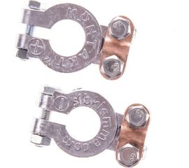 Клеммы SKYWAY свинцовые КОНТАКТ европейские S06701001 