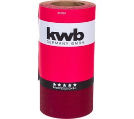 Бумага наждачная 115 мм, К240 рулон 5м, усиленная основа KWB 817824 