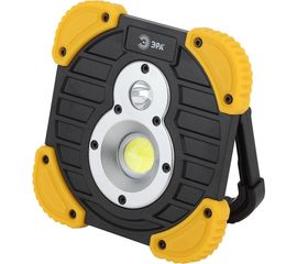 Фонарь-прожектор ЭРА PA-801 серия Практик 10Вт COB, 3,3 Ач, диммер, IPX6, PowerBank, коробка Б0036614 