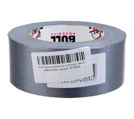 Армированная клейкая лента Bull 48мм х 20м, серый АС4820 