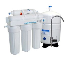Система обратного осмоса Atoll А-550 Патриот 5 ступеней очистки, 120 л/сутки 