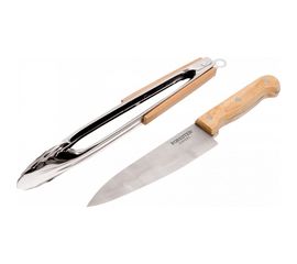 Универсальный набор для гриля FORESTER, щипцы, нож шефа 12 BC-772 