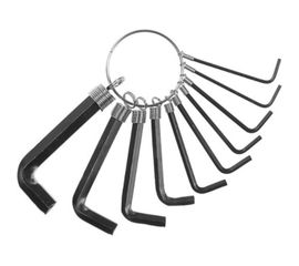 Набор шестигранных ключей TUNDRA на кольце , 1.5 - 10 мм, 10 шт. 882075 