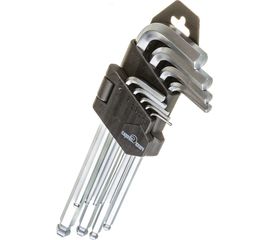 Набор шестигранников 9 предметов СЕРВИС КЛЮЧ PROFFI 76401 