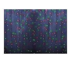 Гирлянда Neon-Night ДОЖДЬ занавес 1.5х1м, прозрачный ПВХ, 96 LED МУЛЬТИКОЛОР IP20 235-029 