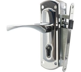 Поворотная ручка ARMADILLO WC-BOLT BK6-1SN/CP-3 матовый никель/хром 13776 