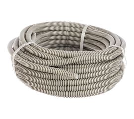 Труба ПВХ Экопласт гофрированная легкая, с зондом диаметр 16 мм, 25м 10116-25B 