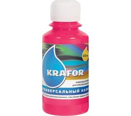 Универсальный колер Krafor №10 фуксия 0.1 л 32159 