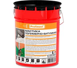 Полимерно-битумная мастика Profimast 5 л / 4,5 кг 4607952900738 
