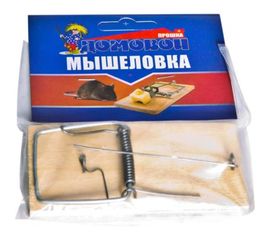 Мышеловка Домовой Прошка деревянная 22994 