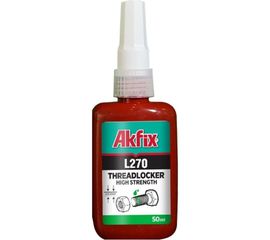Анаэробный фиксатор резьбы высокой прочности Akfix L270 50 мл L270_01 