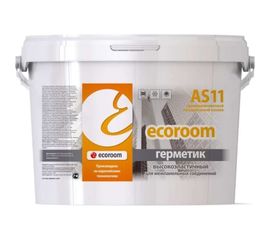Акриловый герметик для межпанельных швов ECOROOM AS-11 15 кг E-Герм-4181/15 