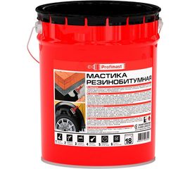 Резинобитумная мастика Profimast 21,5 л / 18 кг 4607952900707 
