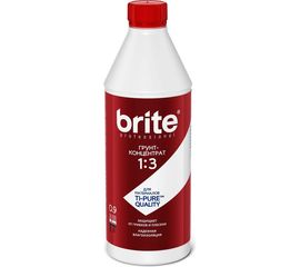 Грунт-концентрат BRITE PROFESSIONAL 1:3, бутылка 0,9 л О02255 