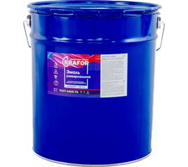 Эмаль KRAFOR ПФ-115 серая 20 кг 1 26059 