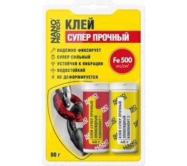 Клей суперпрочный - эпоксидный 2-х компонентный Nanoprotech 80 гр NPGKS0014 