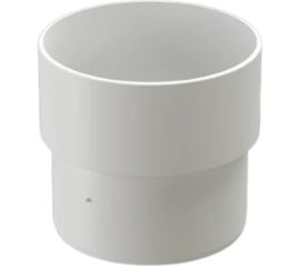 Соединительная муфта Docke STANDARD 80 мм., белый PVTN-1107 