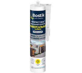 Универсальный идеальный герметик Bostik Perfect Seal силикон прозрачный 280мл ВОК638530 