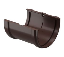 Соединитель желобов Docke STANDARD 120 мм., темно-коричневый PVTE-1023 
