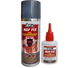 Двухкомпонентный цианакрилатный клей IRFIX MDF FIX 200 мл + 50 гр 20250 