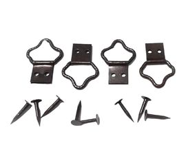 Петля-подвес ЕВРОПАРТНЕР корона-кольцо для картины, фоторамки, бронза 4 шт. 16 0319 1 