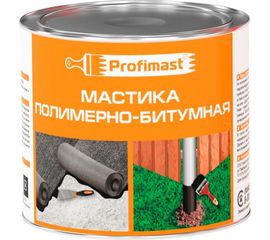 Полимерно-битумная мастика Profimast 2 л / 1,8 кг 4607952900745 